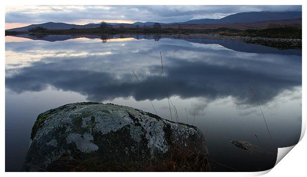 Loch Ba, Rannoch Moor Print by Sandi-Cockayne ADPS