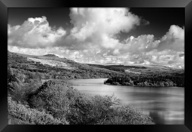 Burrator Reservoir  Framed Print by Darren Galpin