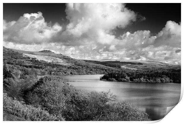 Burrator Reservoir  Print by Darren Galpin
