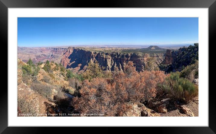 Magnificent Sunrise at Grand Canyon Framed Mounted Print by Deanne Flouton