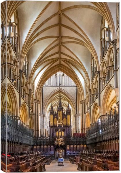 Breathtaking Gothic Splendor Canvas Print by Steve Smith