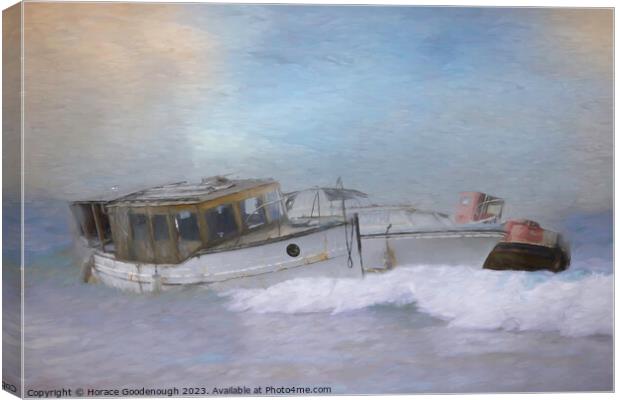 Cut adrift Canvas Print by Horace Goodenough