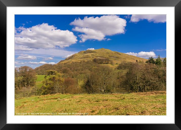 Hallin Fell - English Lake District Framed Mounted Print by Michael Shannon