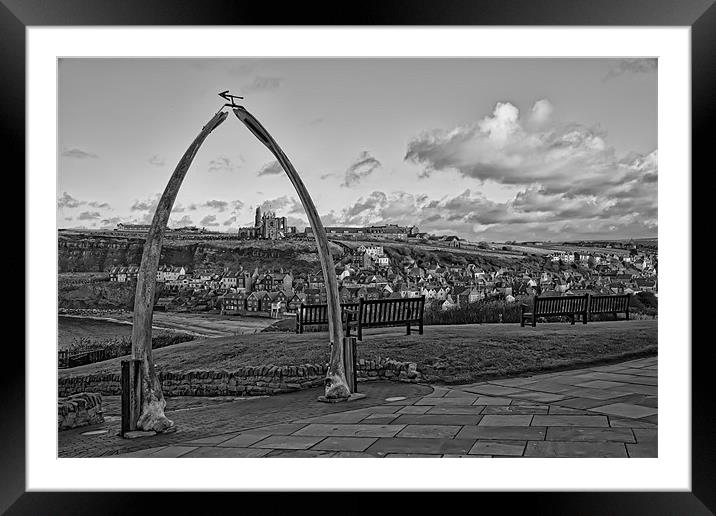 Whitby Framed Mounted Print by Northeast Images