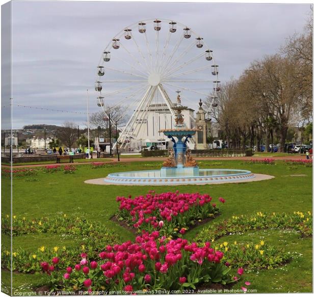 Ferris wheel  Canvas Print by Tony Williams. Photography email tony-williams53@sky.com