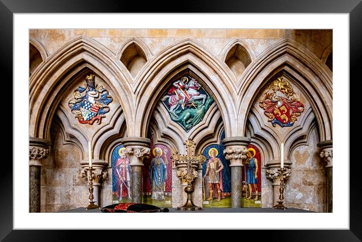 Lincoln Cathedral Framed Mounted Print by Steve Smith