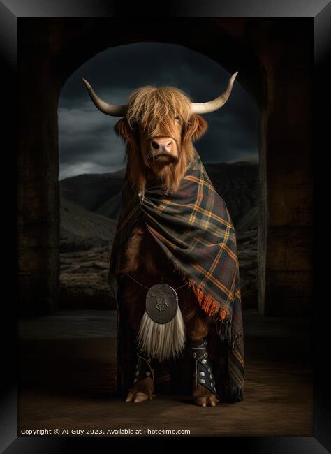 Highlander 3 Framed Print by Craig Doogan Digital Art