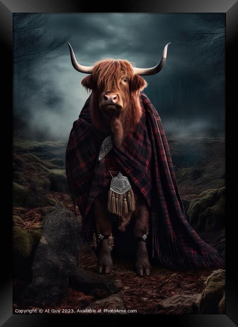Highlander 2 Framed Print by Craig Doogan Digital Art
