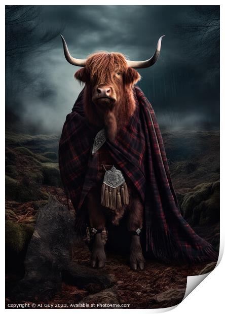 Highlander 2 Print by Craig Doogan Digital Art