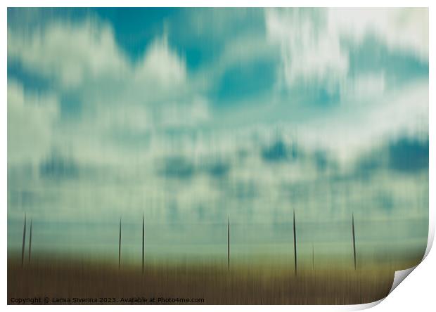 Sky cloud Print by Larisa Siverina