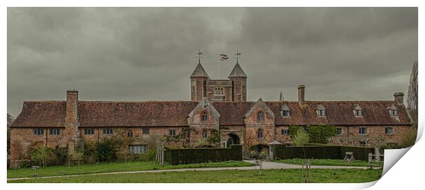 The Entrance to Sissinghurst Castle Print by Rob Lucas