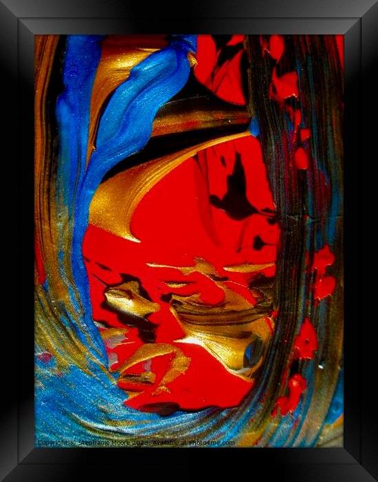 Abstract 280 Framed Print by Stephanie Moore