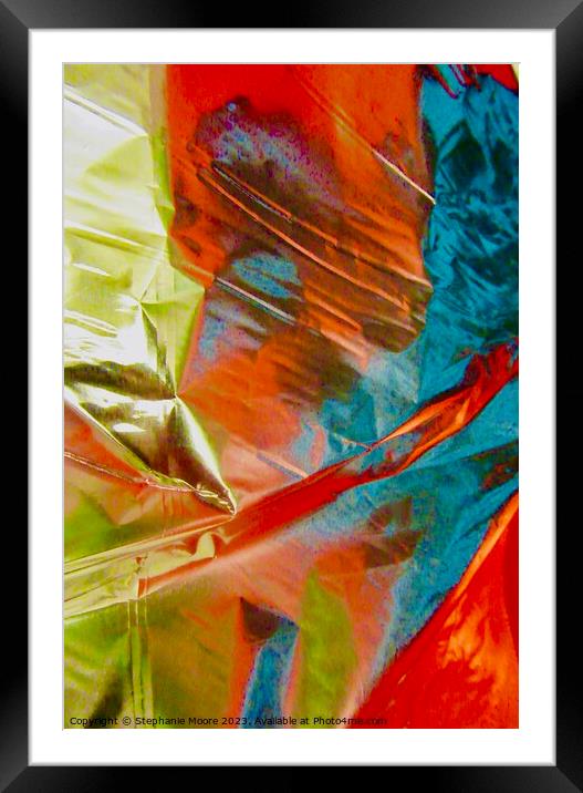 Abstract 286 Framed Mounted Print by Stephanie Moore
