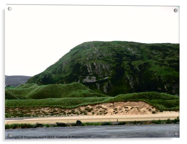 Mountains of Mullaghmor Acrylic by Stephanie Moore