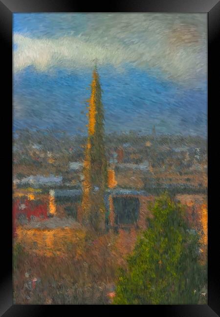 Halifax - Impressionist Framed Print by Glen Allen