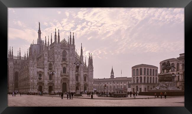 Duomo, Milan Framed Print by Richard Downs