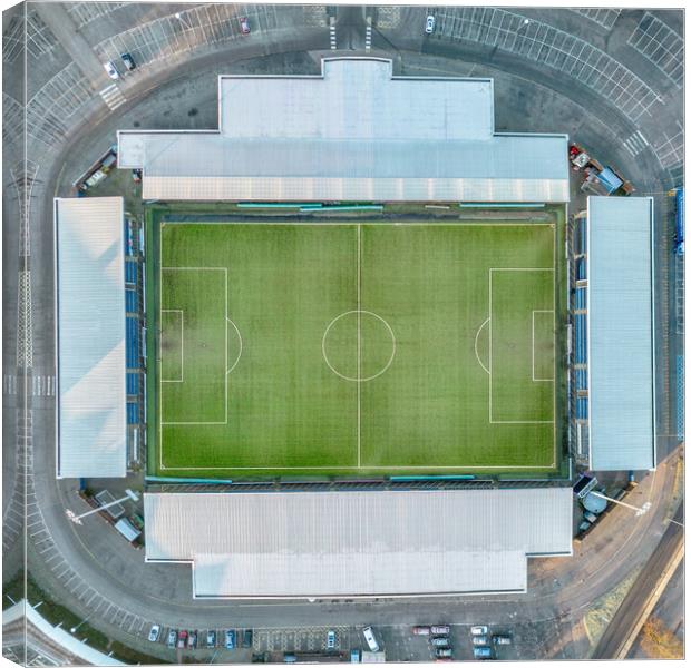 The Technique Stadium  Canvas Print by Apollo Aerial Photography