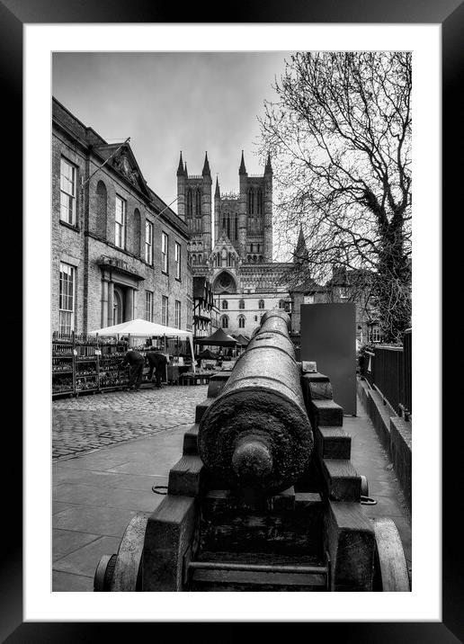 Lincoln Black and White Framed Mounted Print by Tim Hill