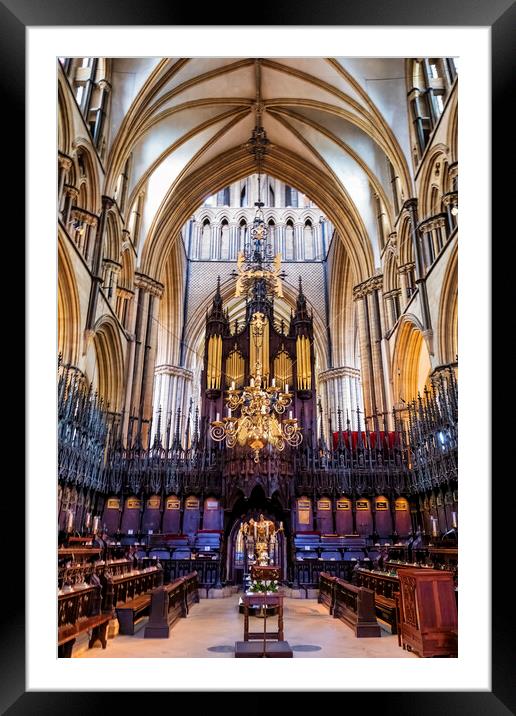 AweInspiring Gothic Masterpiece Framed Mounted Print by Tim Hill