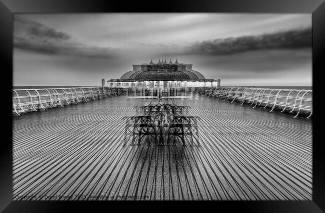 Enchanting Cromer Pier at Dawn Framed Print by David Powley