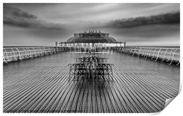 Enchanting Cromer Pier at Dawn Print by David Powley