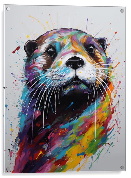 The Otter Acrylic by Picture Wizard