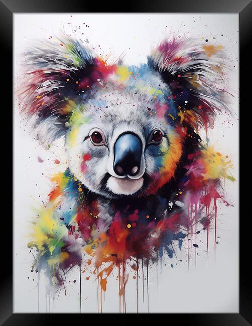 The Koala Framed Print by Picture Wizard