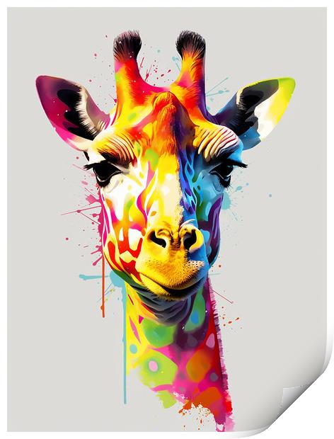 The Giraffe Print by Picture Wizard
