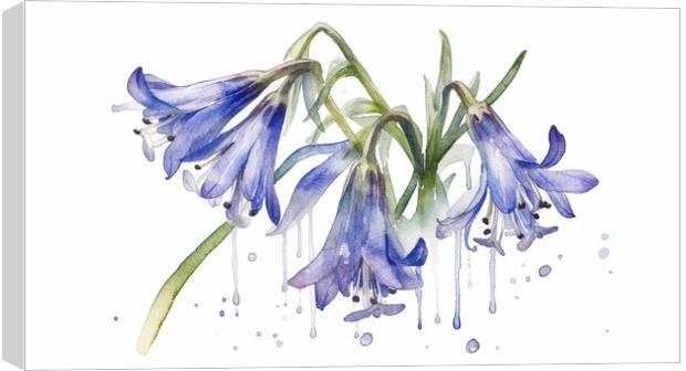 Bluebells Canvas Print by Picture Wizard