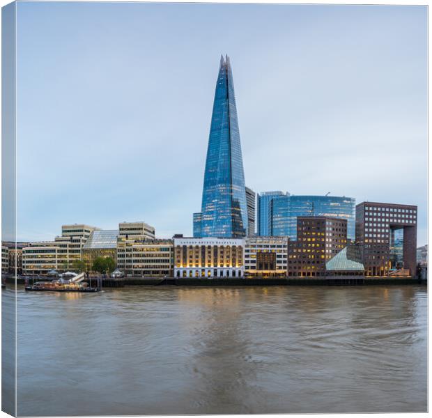 Square crop of The Shard Canvas Print by Jason Wells