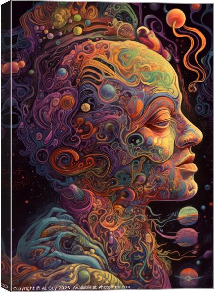 AI Visuals Canvas Print by Craig Doogan Digital Art