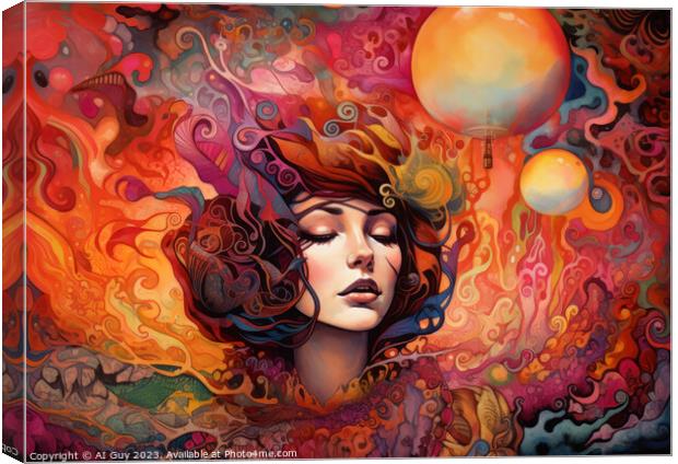 Mushroom Dreams Canvas Print by Craig Doogan Digital Art