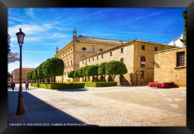 The Majestic Square of Ubeda - C1803 2643 GRACOL Framed Print by Jordi Carrio