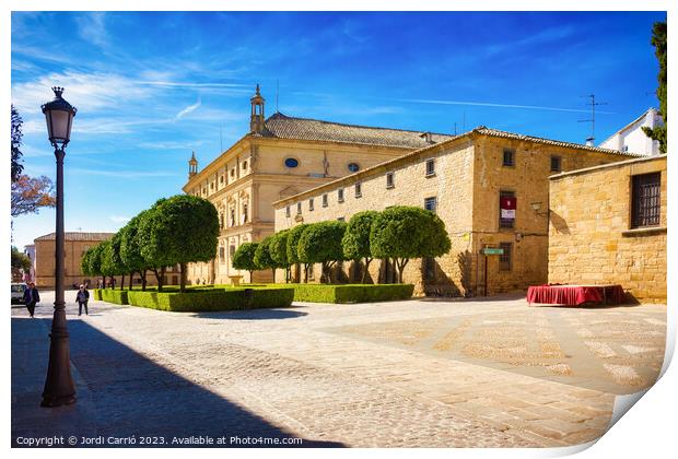 The Majestic Square of Ubeda - C1803 2643 GRACOL Print by Jordi Carrio