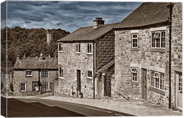 New Road and Culloden Tower, Richmond, North Yorks Canvas Print by Darren Galpin