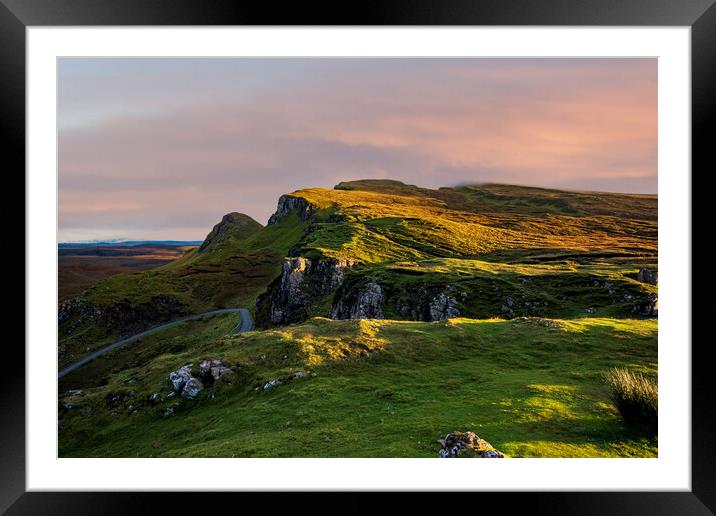 Quiraing Isle Of Skye Framed Mounted Print by Steve Smith