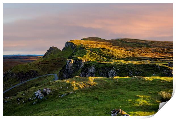 Quiraing Isle Of Skye Print by Steve Smith