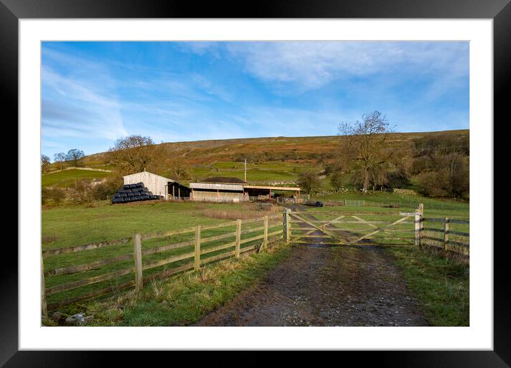 Arkengarthdale Framed Mounted Print by Steve Smith