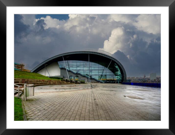 The Sage Gateshead Framed Mounted Print by Steve Smith