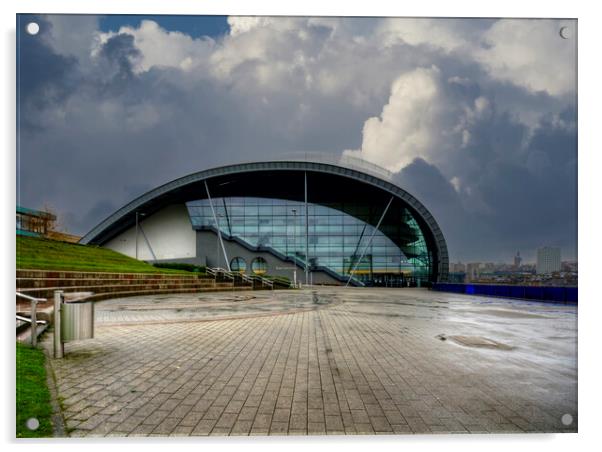 The Sage Gateshead Acrylic by Steve Smith