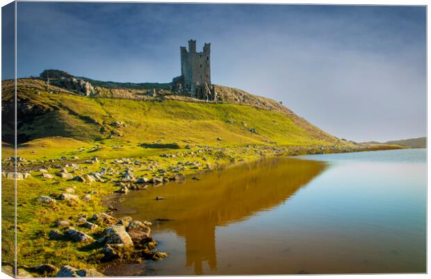 Dunstanburgh Castle A Haunting Beauty Canvas Print by Steve Smith
