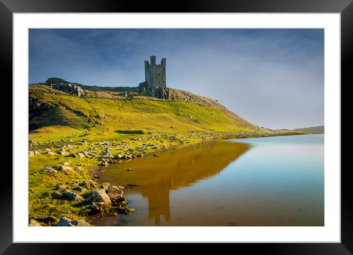 Dunstanburgh Castle A Haunting Beauty Framed Mounted Print by Steve Smith
