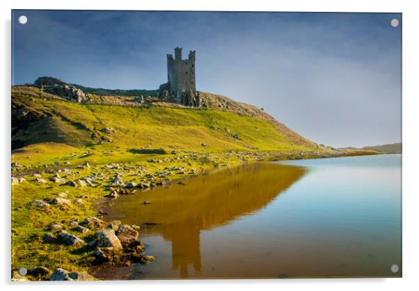 Dunstanburgh Castle A Haunting Beauty Acrylic by Steve Smith