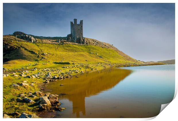 Dunstanburgh Castle A Haunting Beauty Print by Steve Smith