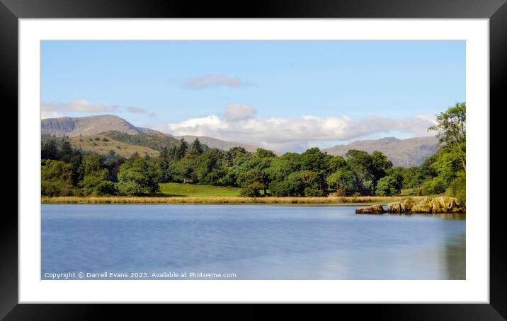 Ambleside Framed Mounted Print by Darrell Evans
