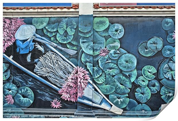 Saigon (Ho Chi Minh City) Street Wall Art. Print by Kevin Plunkett