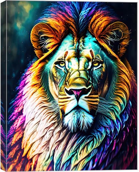 Roaring Colours Canvas Print by Roger Mechan