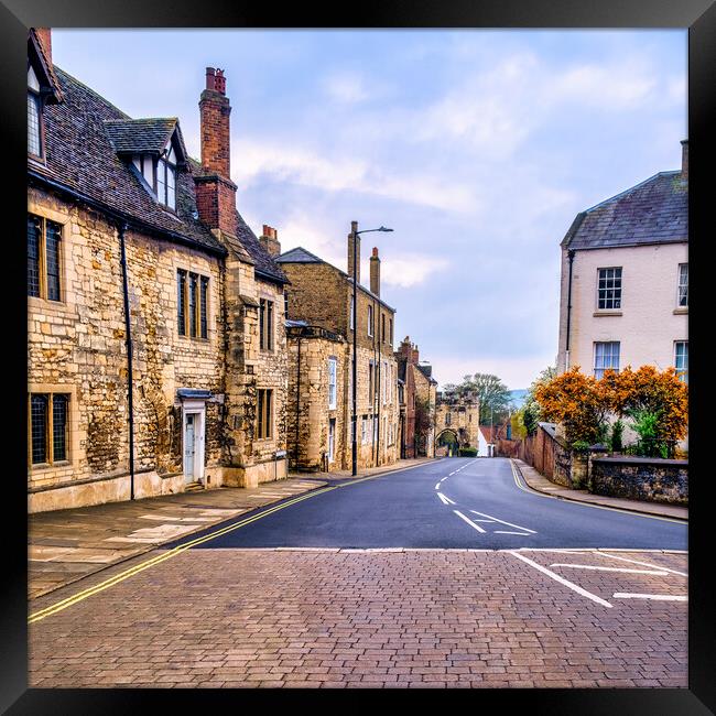 Pottergate, City of Lincoln Framed Print by Tim Hill