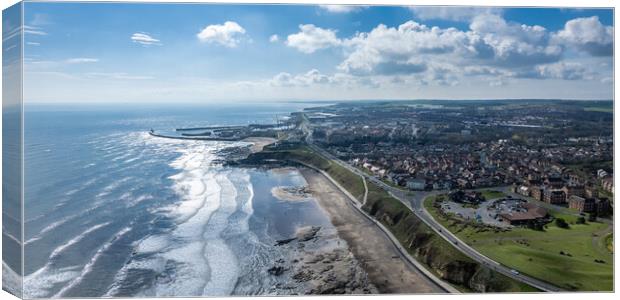 Seaham View Canvas Print by Apollo Aerial Photography