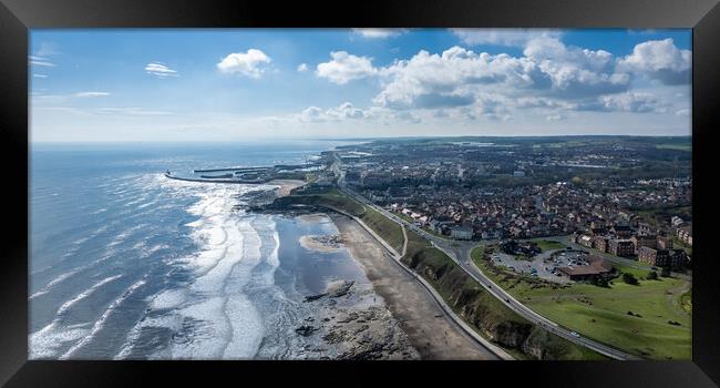 Seaham View Framed Print by Apollo Aerial Photography